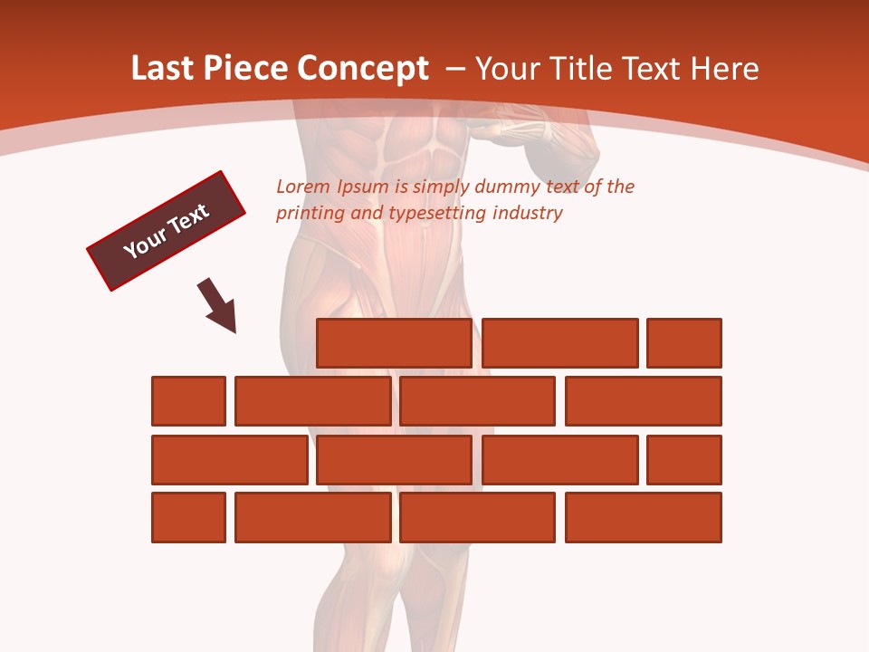 Fitness Health Thorax PowerPoint Template