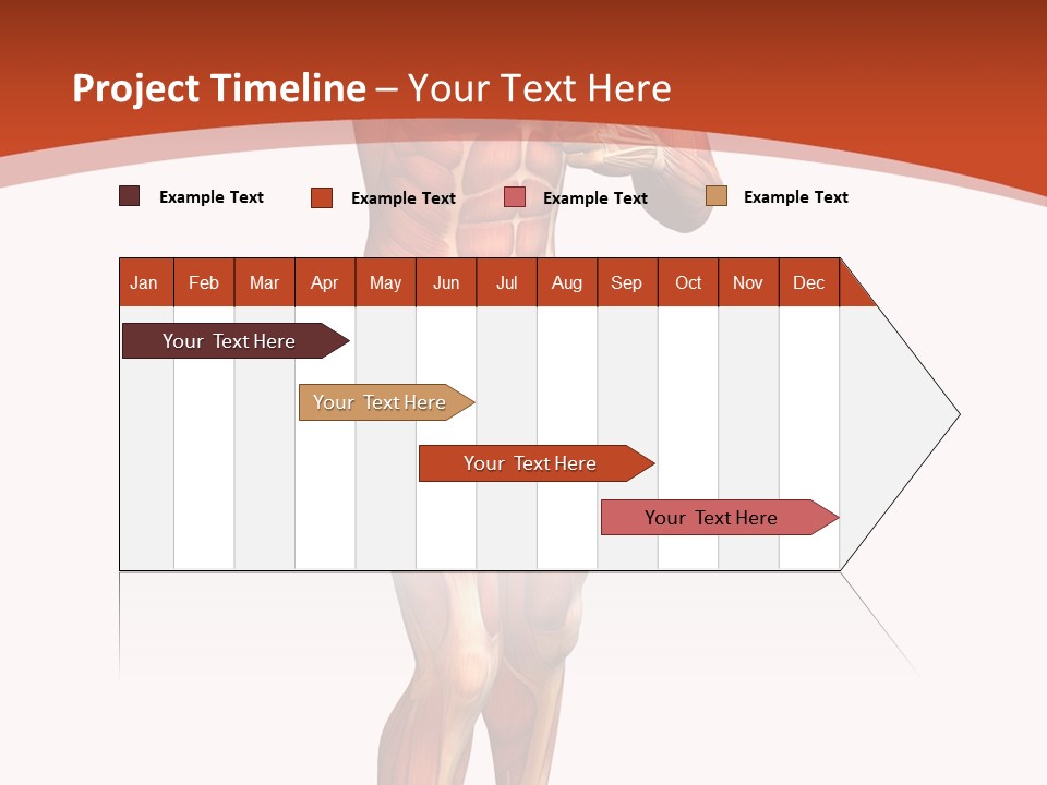 Fitness Health Thorax PowerPoint Template
