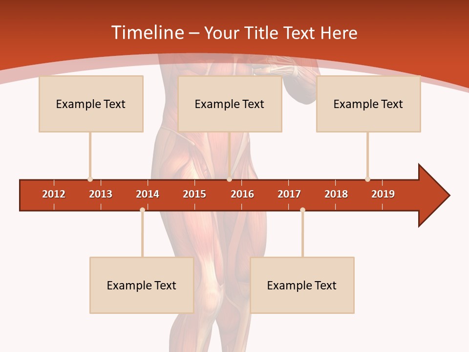Fitness Health Thorax PowerPoint Template