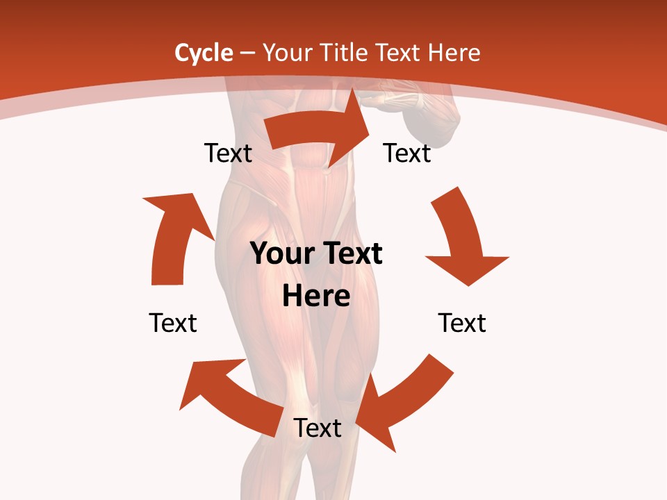 Fitness Health Thorax PowerPoint Template