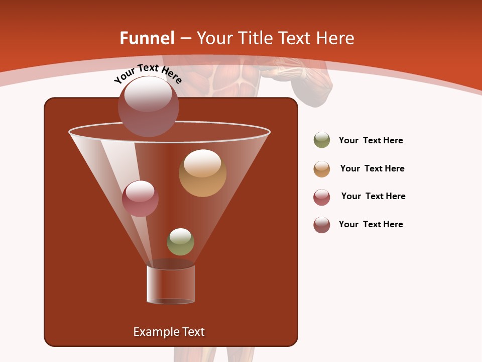 Fitness Health Thorax PowerPoint Template