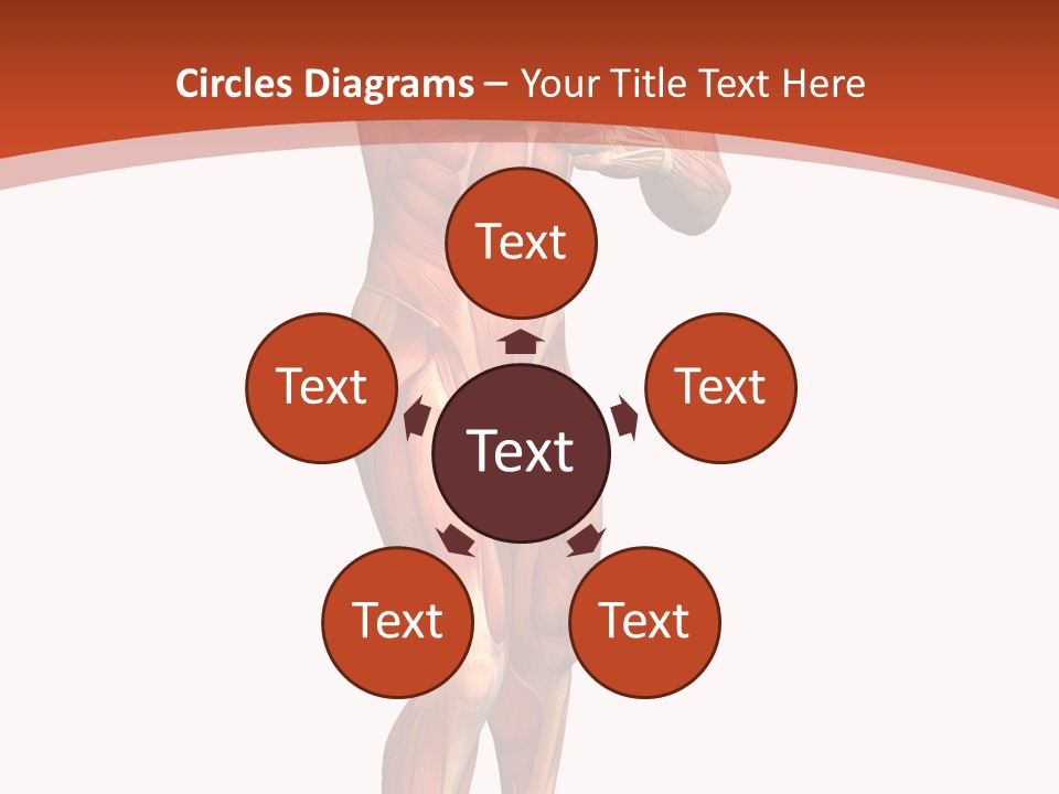 Fitness Health Thorax PowerPoint Template