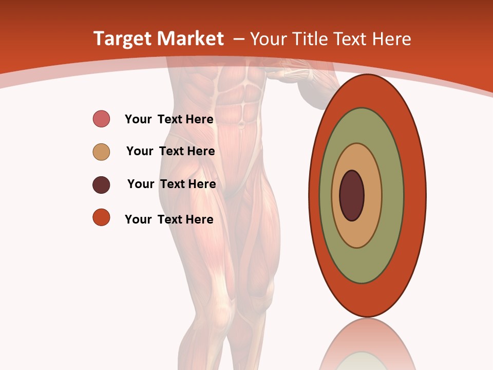 Fitness Health Thorax PowerPoint Template