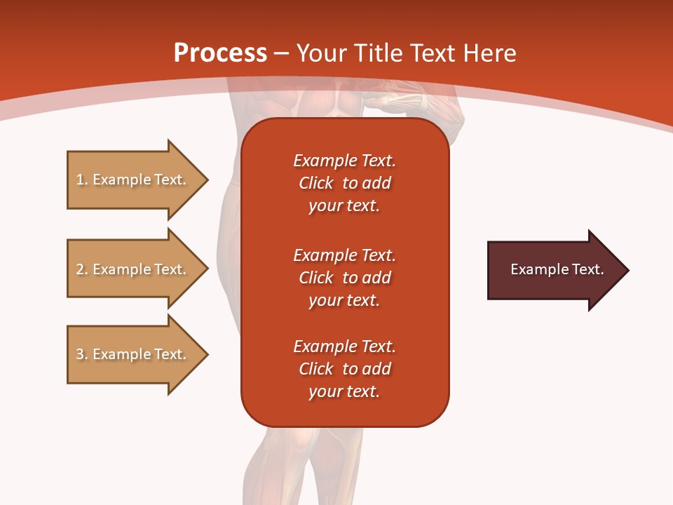 Fitness Health Thorax PowerPoint Template