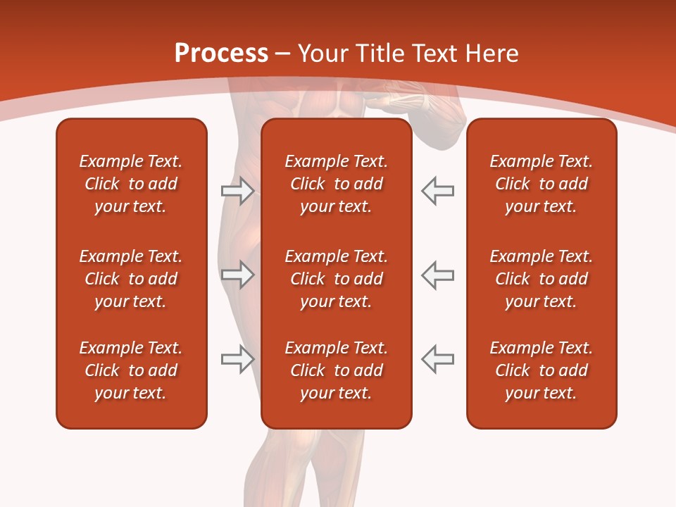 Fitness Health Thorax PowerPoint Template