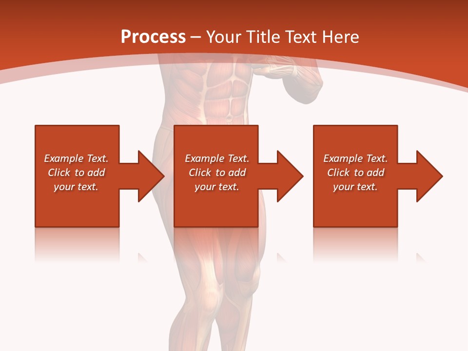 Fitness Health Thorax PowerPoint Template