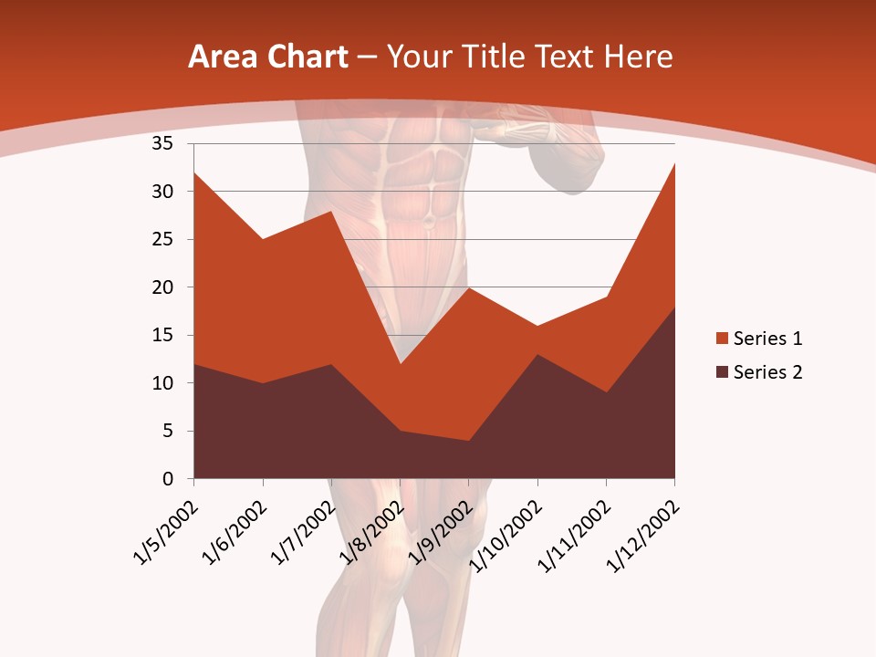 Fitness Health Thorax PowerPoint Template