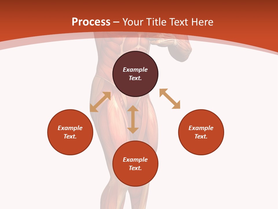 Fitness Health Thorax PowerPoint Template