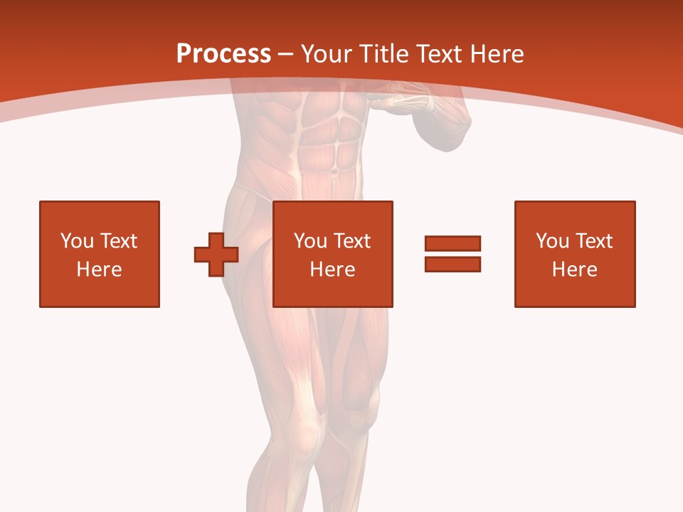 Fitness Health Thorax PowerPoint Template