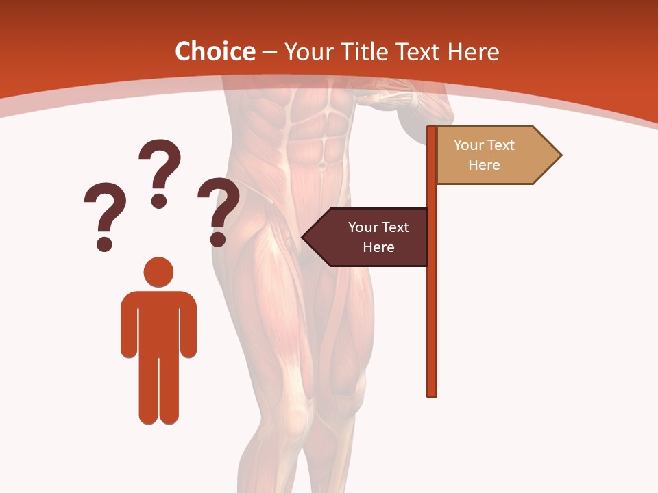Fitness Health Thorax PowerPoint Template