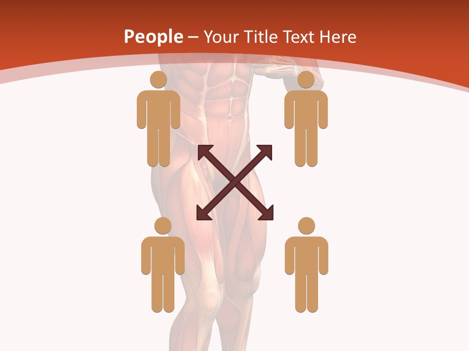 Fitness Health Thorax PowerPoint Template