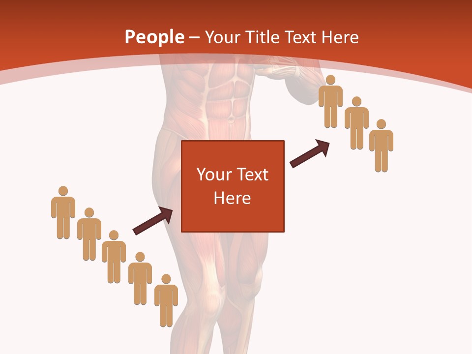 Fitness Health Thorax PowerPoint Template