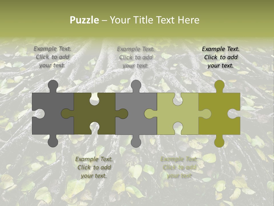 Park Pattern Background PowerPoint Template