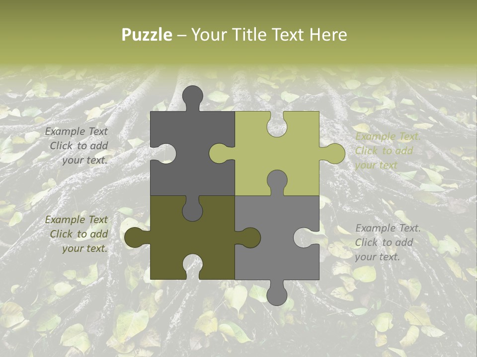 Park Pattern Background PowerPoint Template