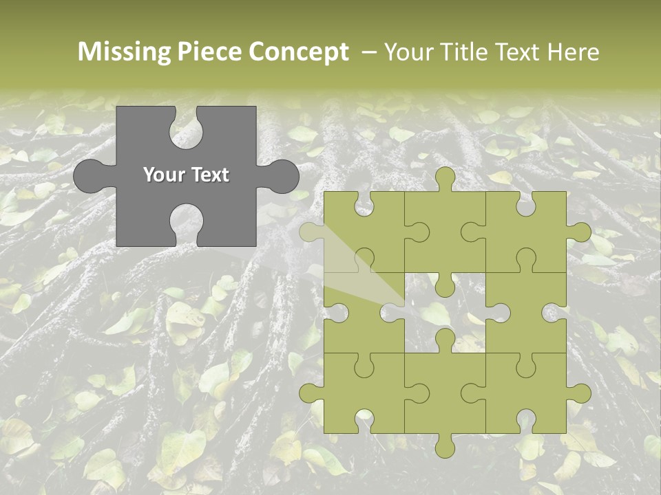 Park Pattern Background PowerPoint Template