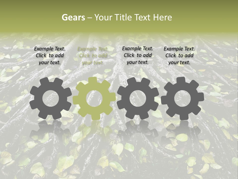 Park Pattern Background PowerPoint Template