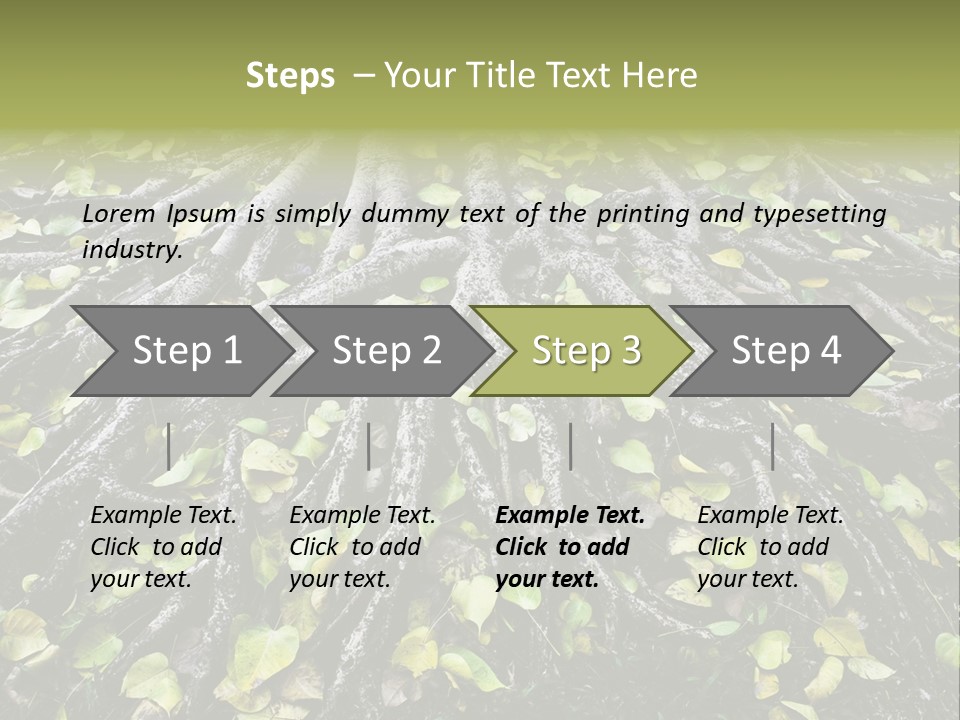Park Pattern Background PowerPoint Template
