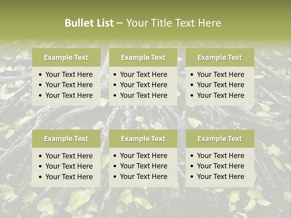 Park Pattern Background PowerPoint Template