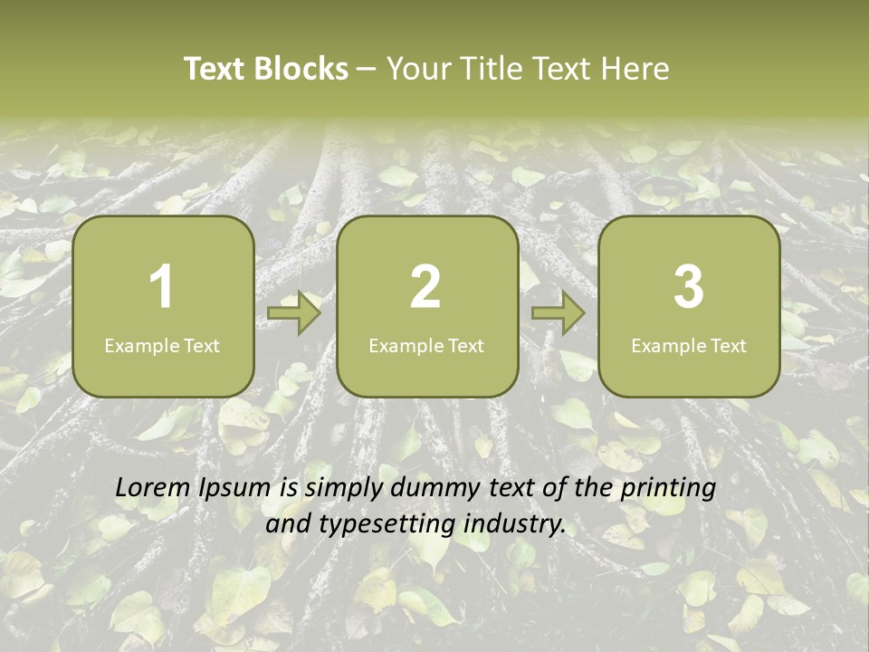 Park Pattern Background PowerPoint Template