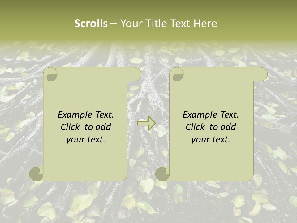 Park Pattern Background PowerPoint Template