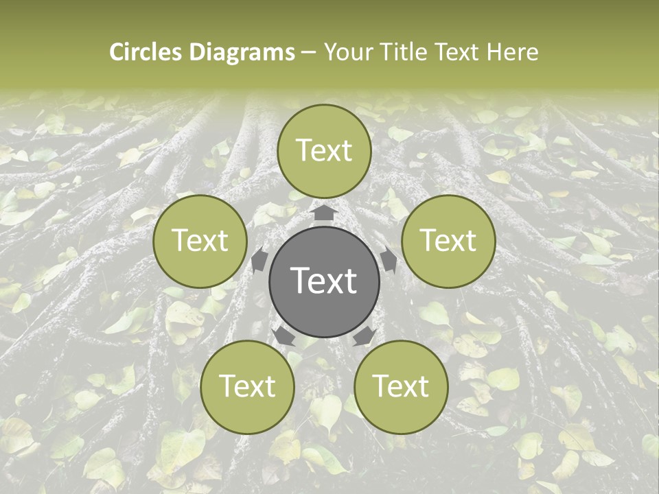 Park Pattern Background PowerPoint Template