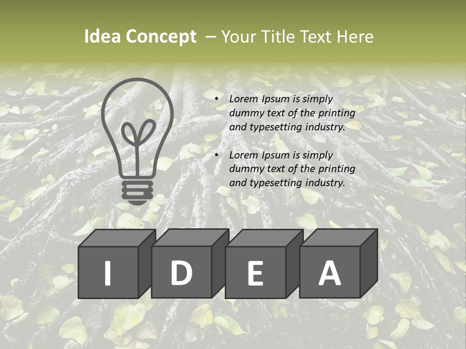 Park Pattern Background PowerPoint Template