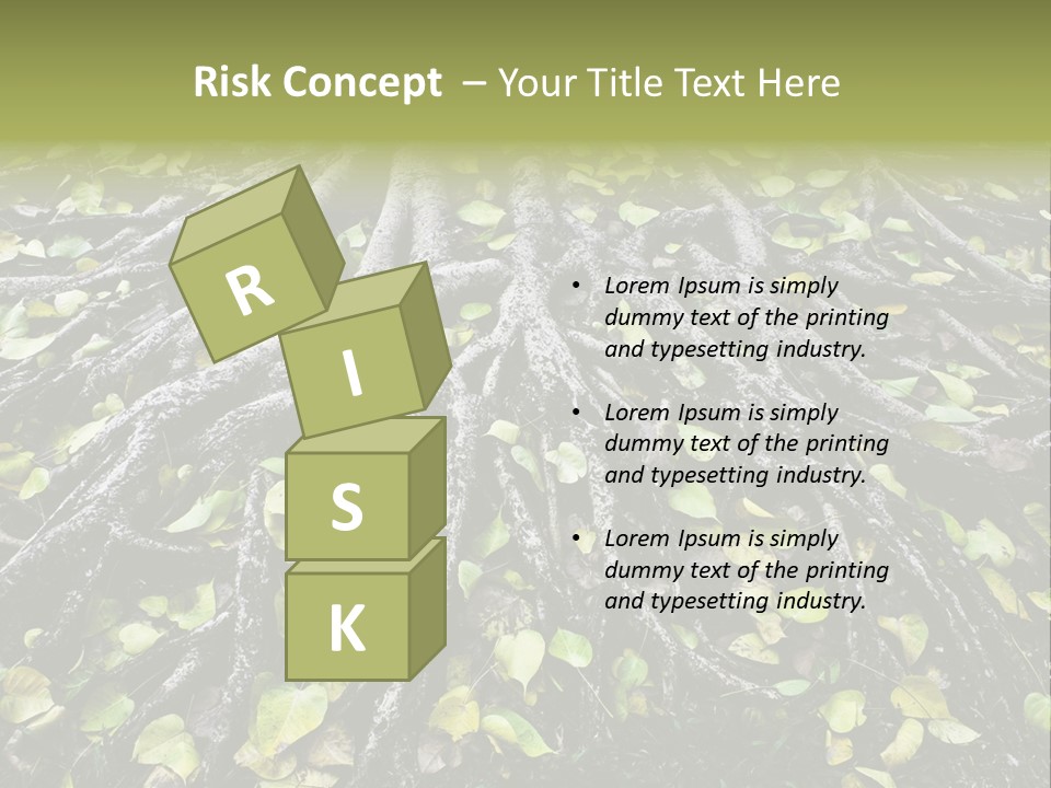 Park Pattern Background PowerPoint Template