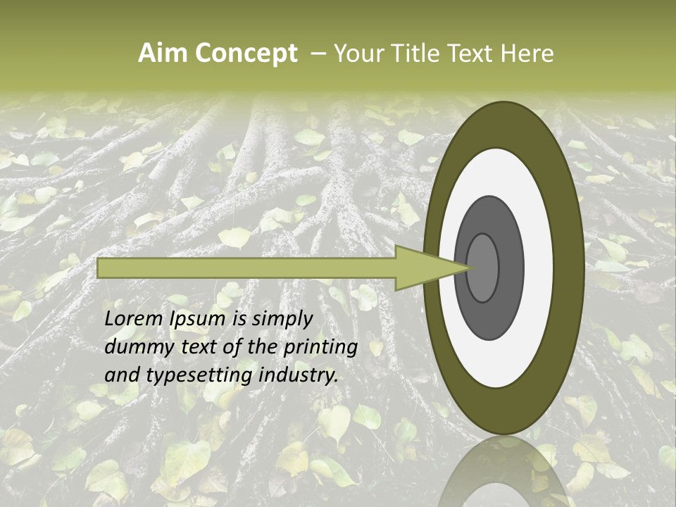 Park Pattern Background PowerPoint Template