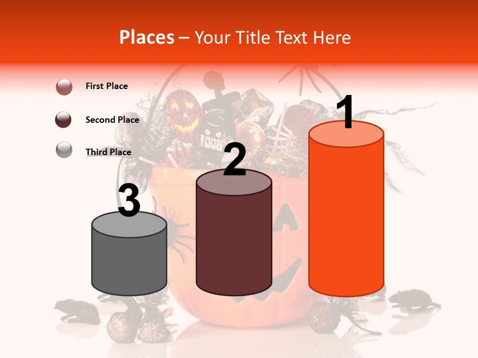 White Mice Halloween PowerPoint Template