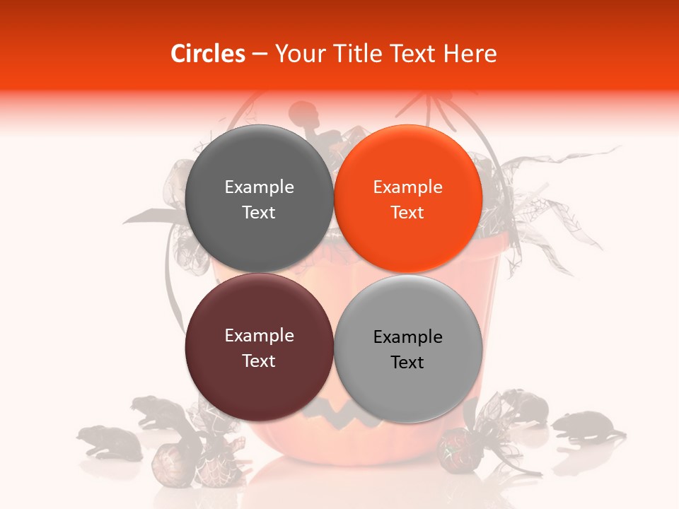 White Mice Halloween PowerPoint Template