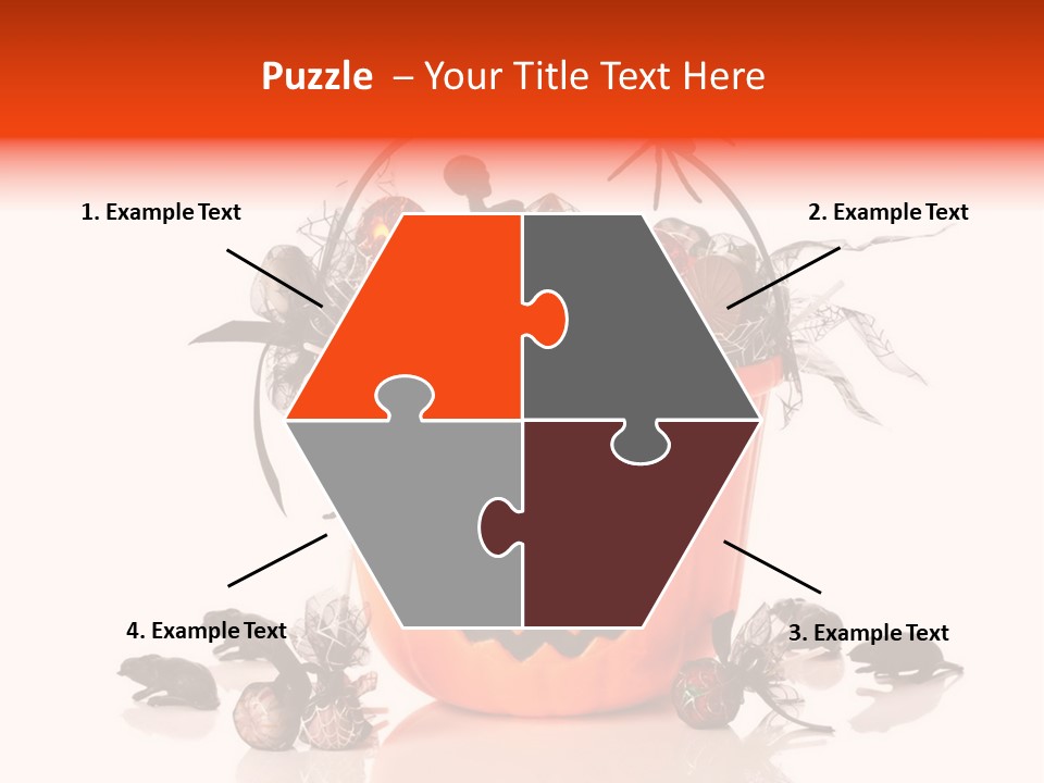 White Mice Halloween PowerPoint Template