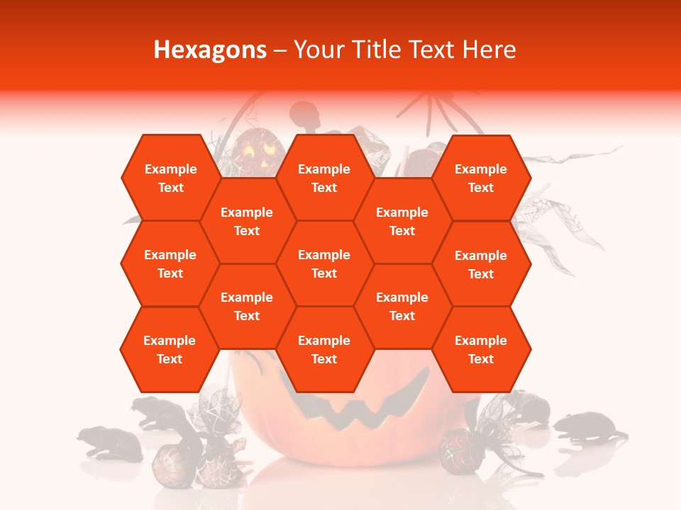 White Mice Halloween PowerPoint Template