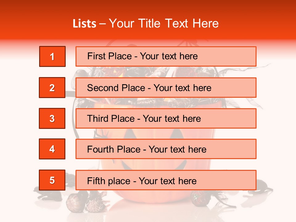 White Mice Halloween PowerPoint Template