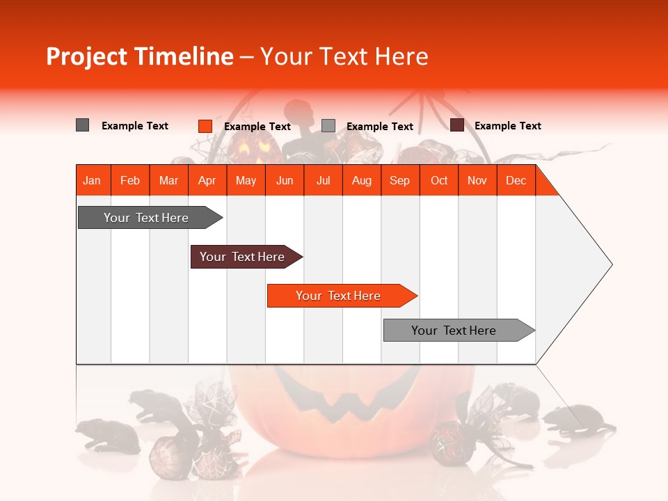 White Mice Halloween PowerPoint Template