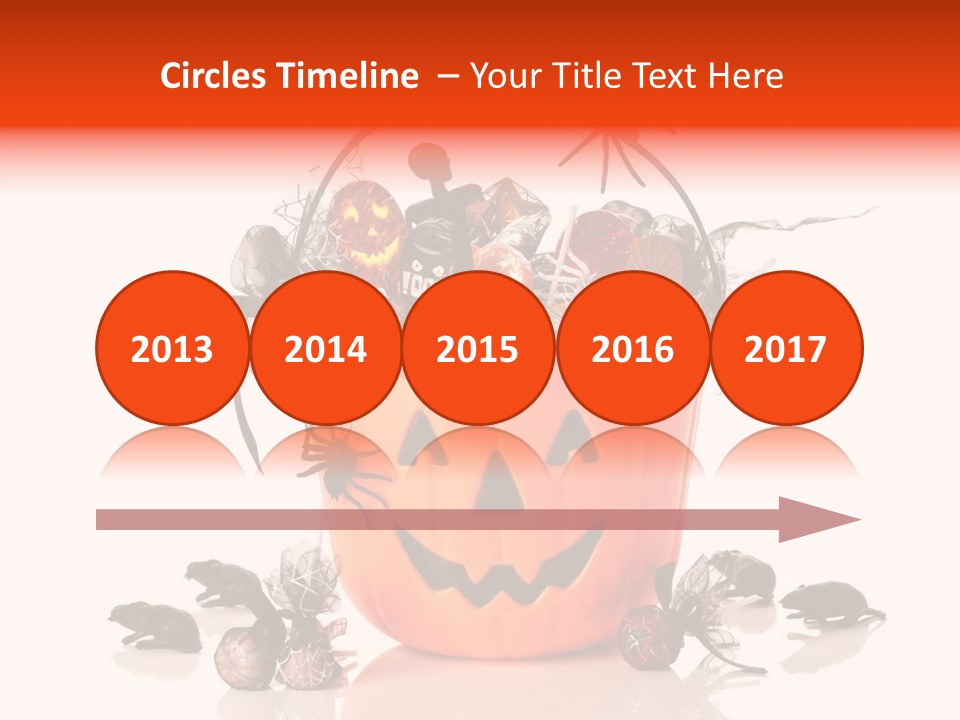 White Mice Halloween PowerPoint Template
