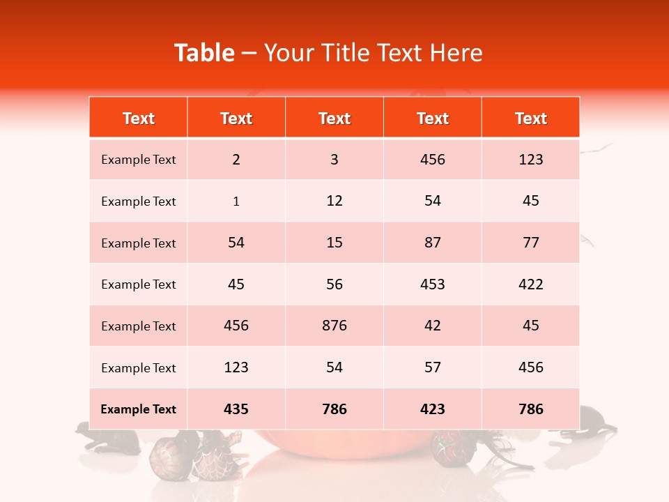 White Mice Halloween PowerPoint Template