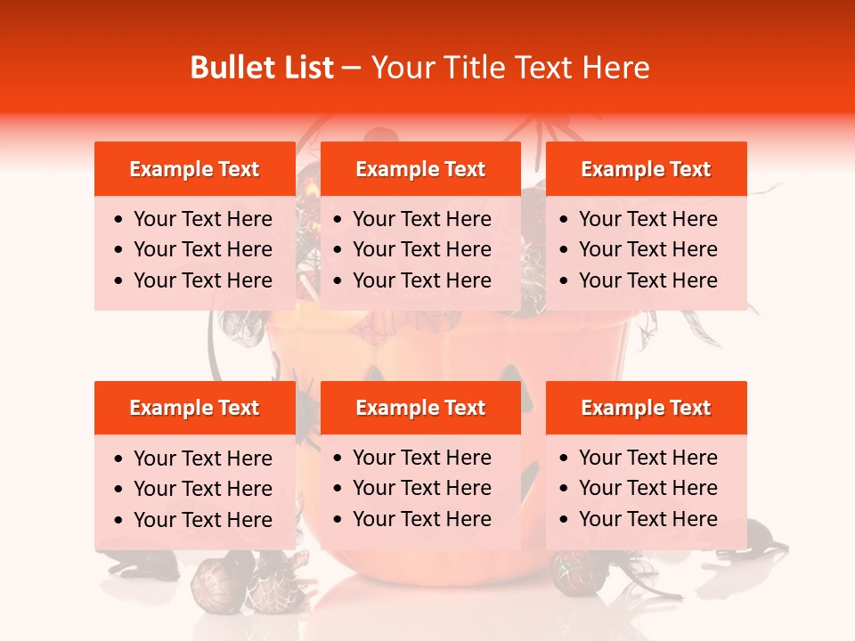 White Mice Halloween PowerPoint Template