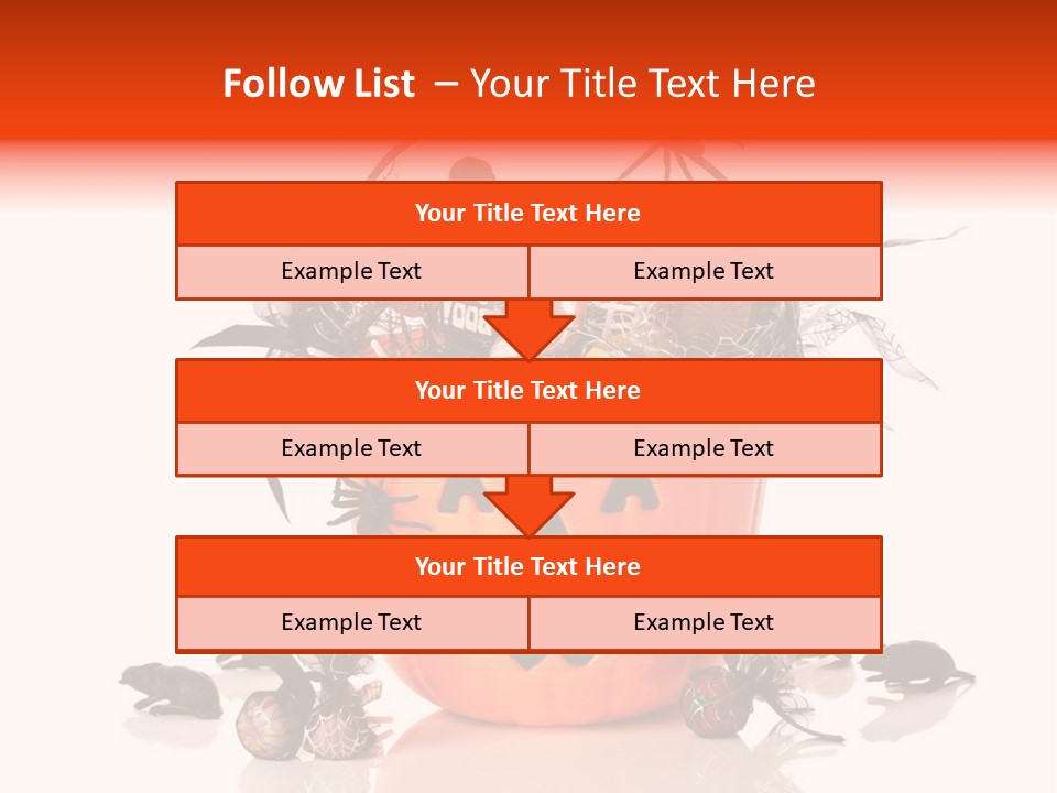 White Mice Halloween PowerPoint Template