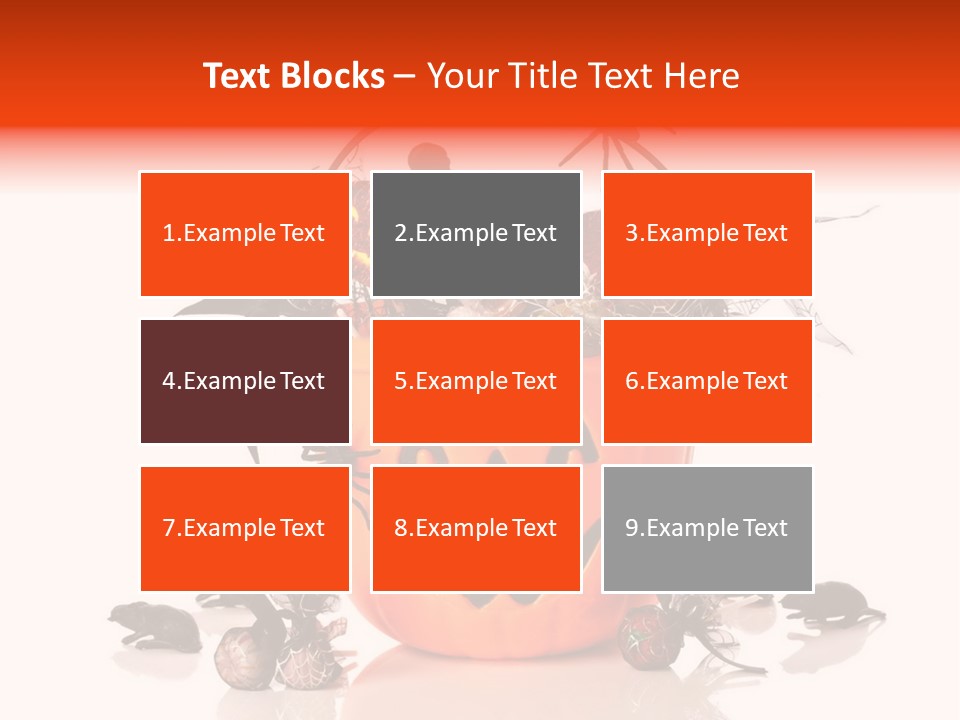 White Mice Halloween PowerPoint Template