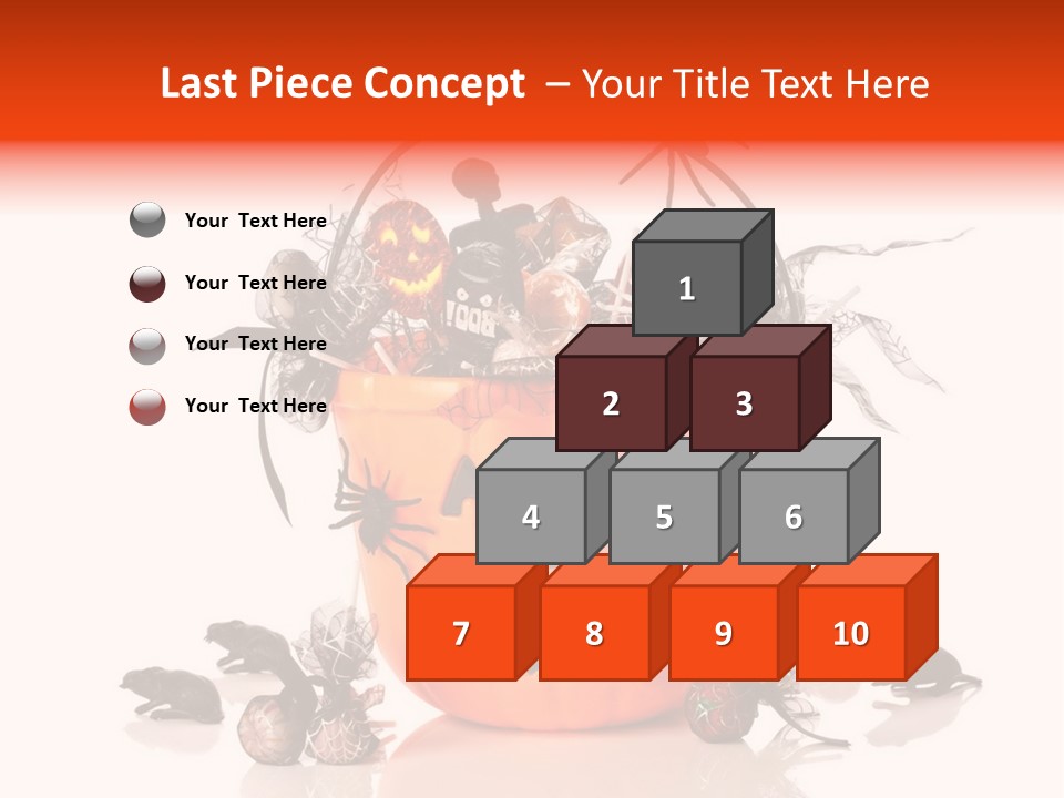 White Mice Halloween PowerPoint Template