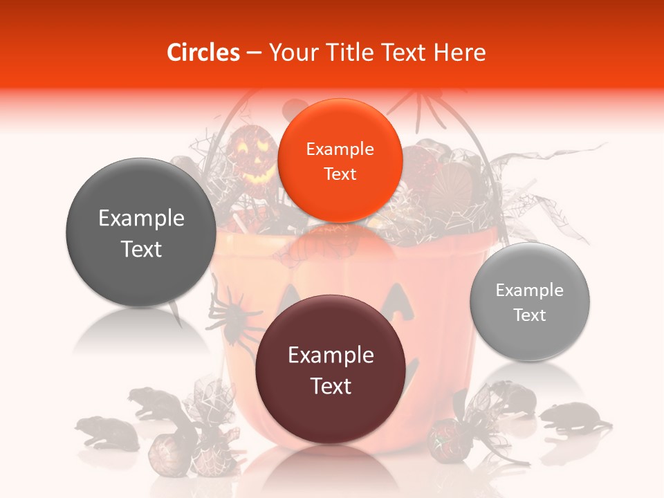 White Mice Halloween PowerPoint Template