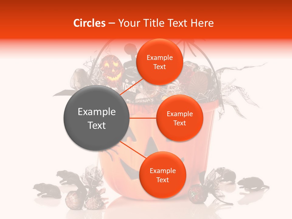 White Mice Halloween PowerPoint Template