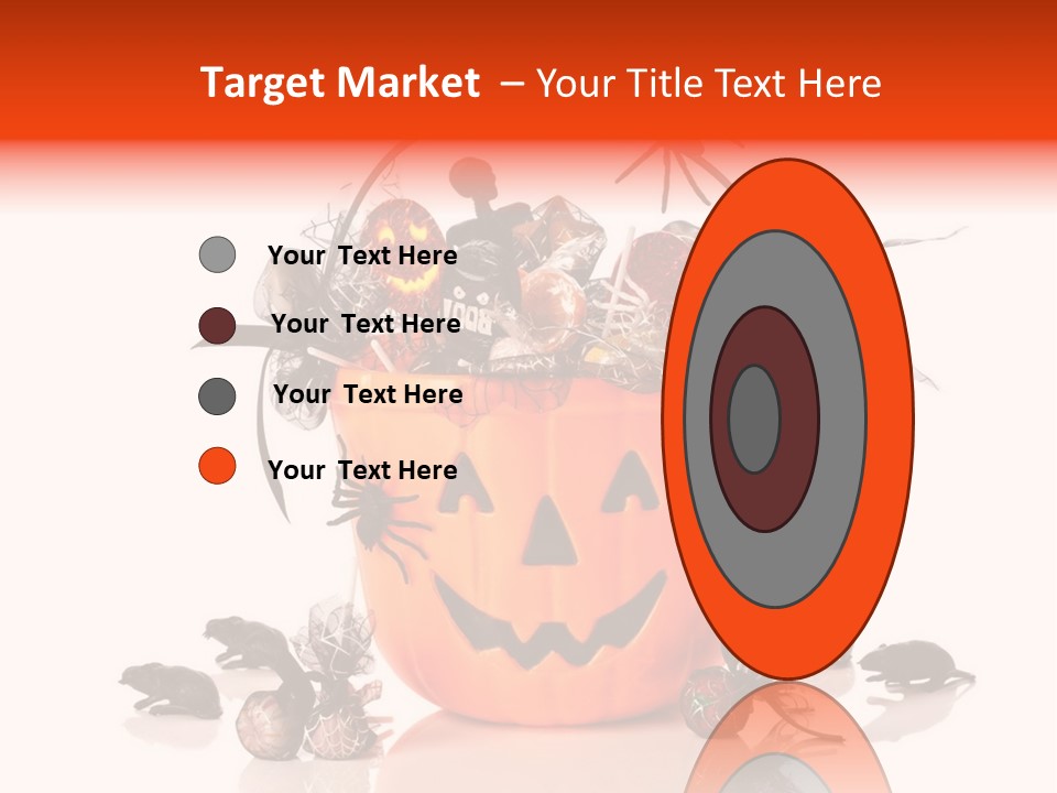 White Mice Halloween PowerPoint Template