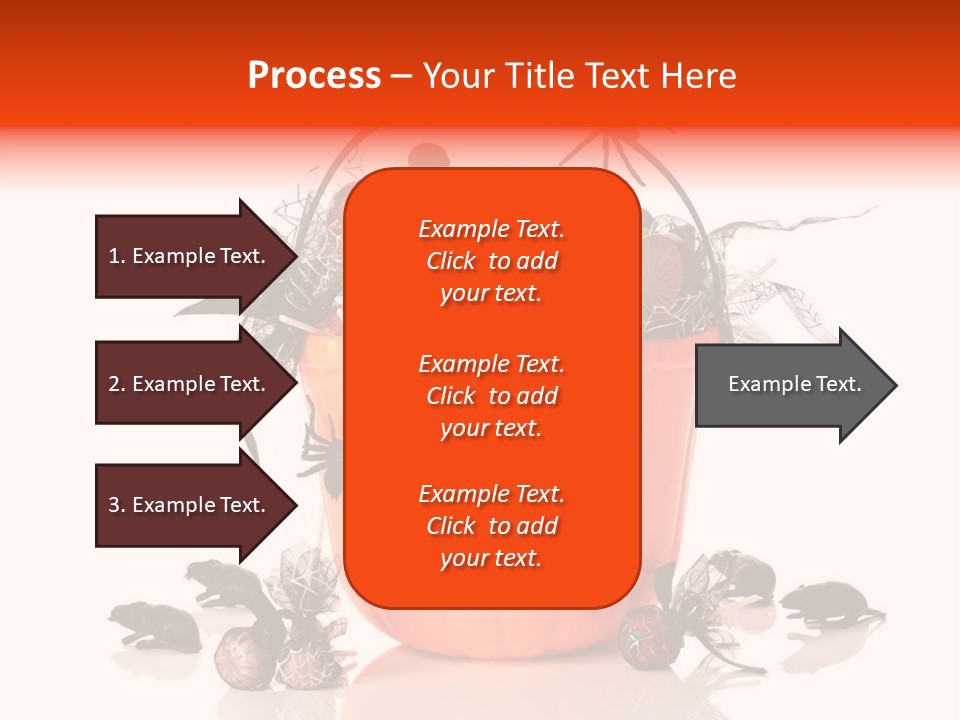 White Mice Halloween PowerPoint Template