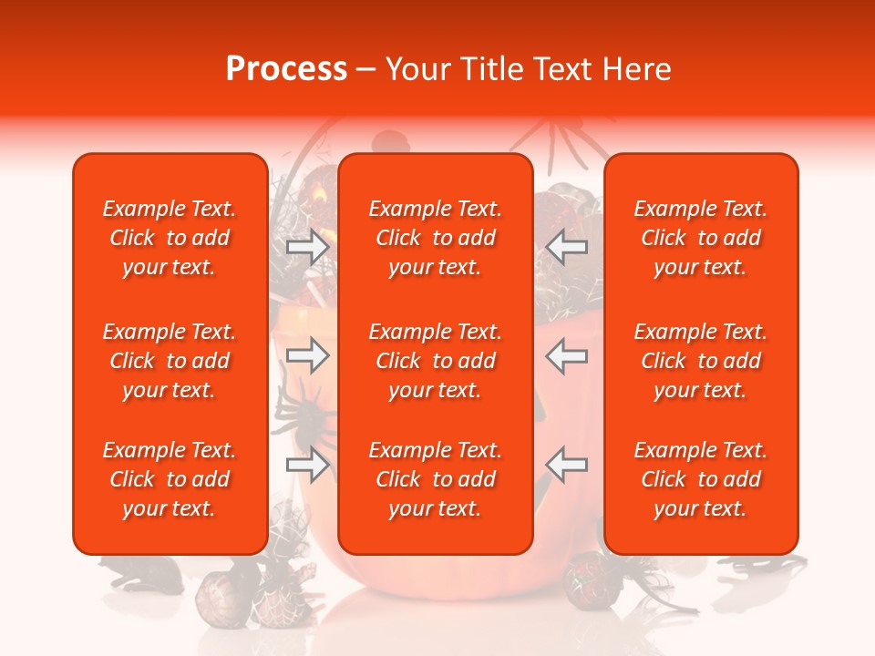 White Mice Halloween PowerPoint Template