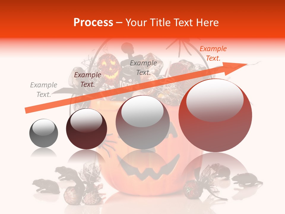 White Mice Halloween PowerPoint Template