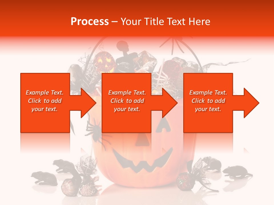 White Mice Halloween PowerPoint Template