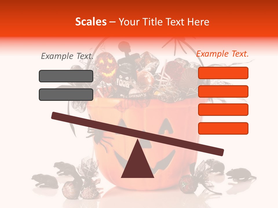 White Mice Halloween PowerPoint Template