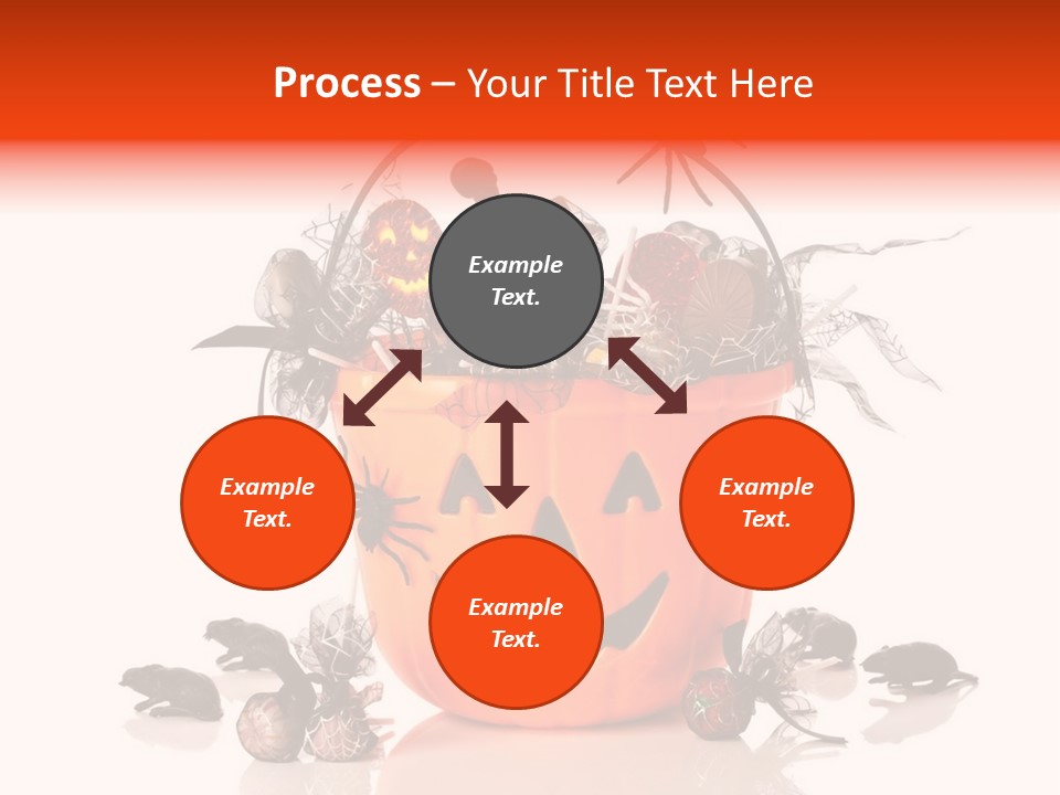 White Mice Halloween PowerPoint Template