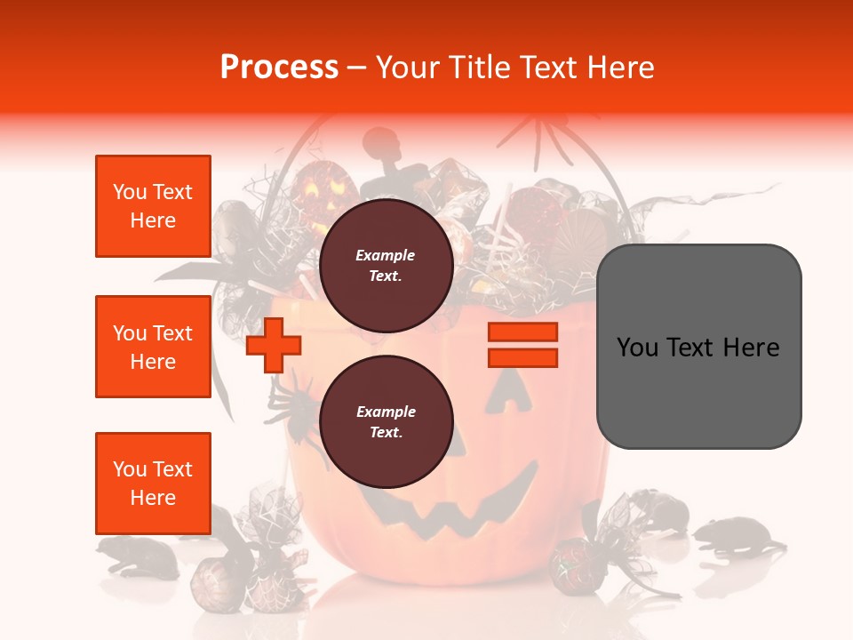 White Mice Halloween PowerPoint Template
